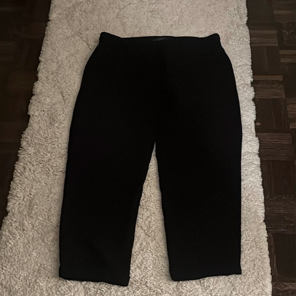 J.Crew black drapey drawstring cuffed pants 6